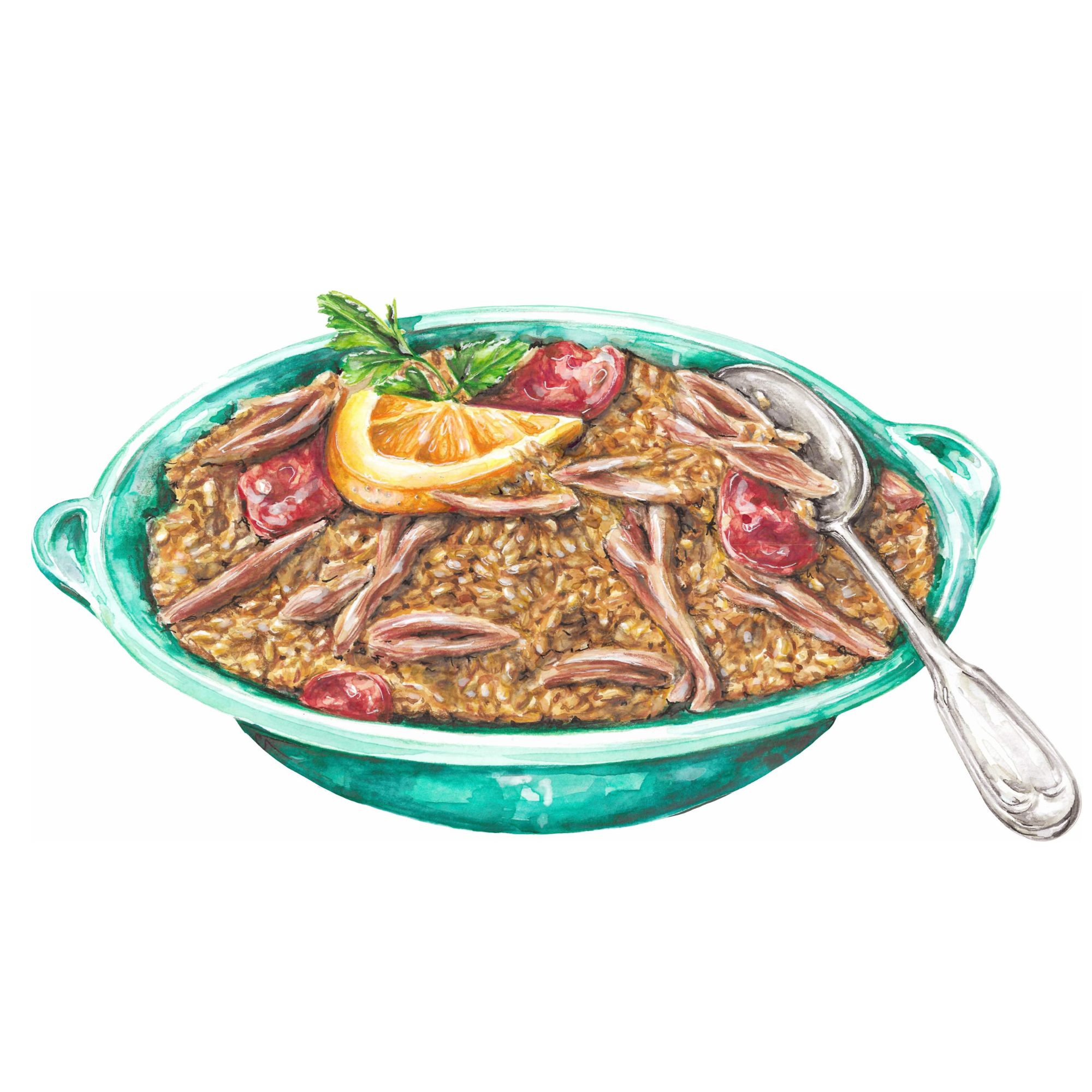 Arroz de pato