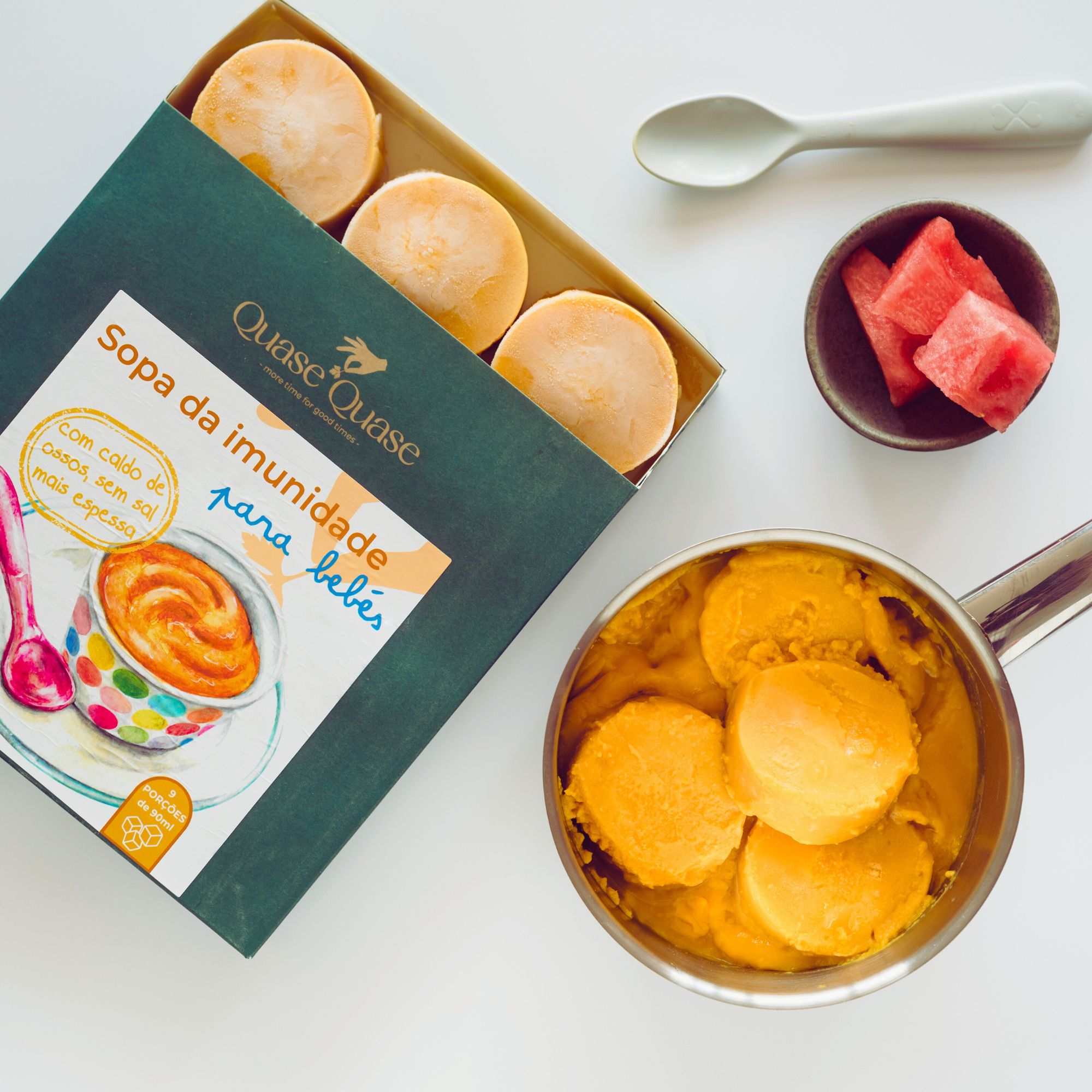 Sopa da imunidade bebé