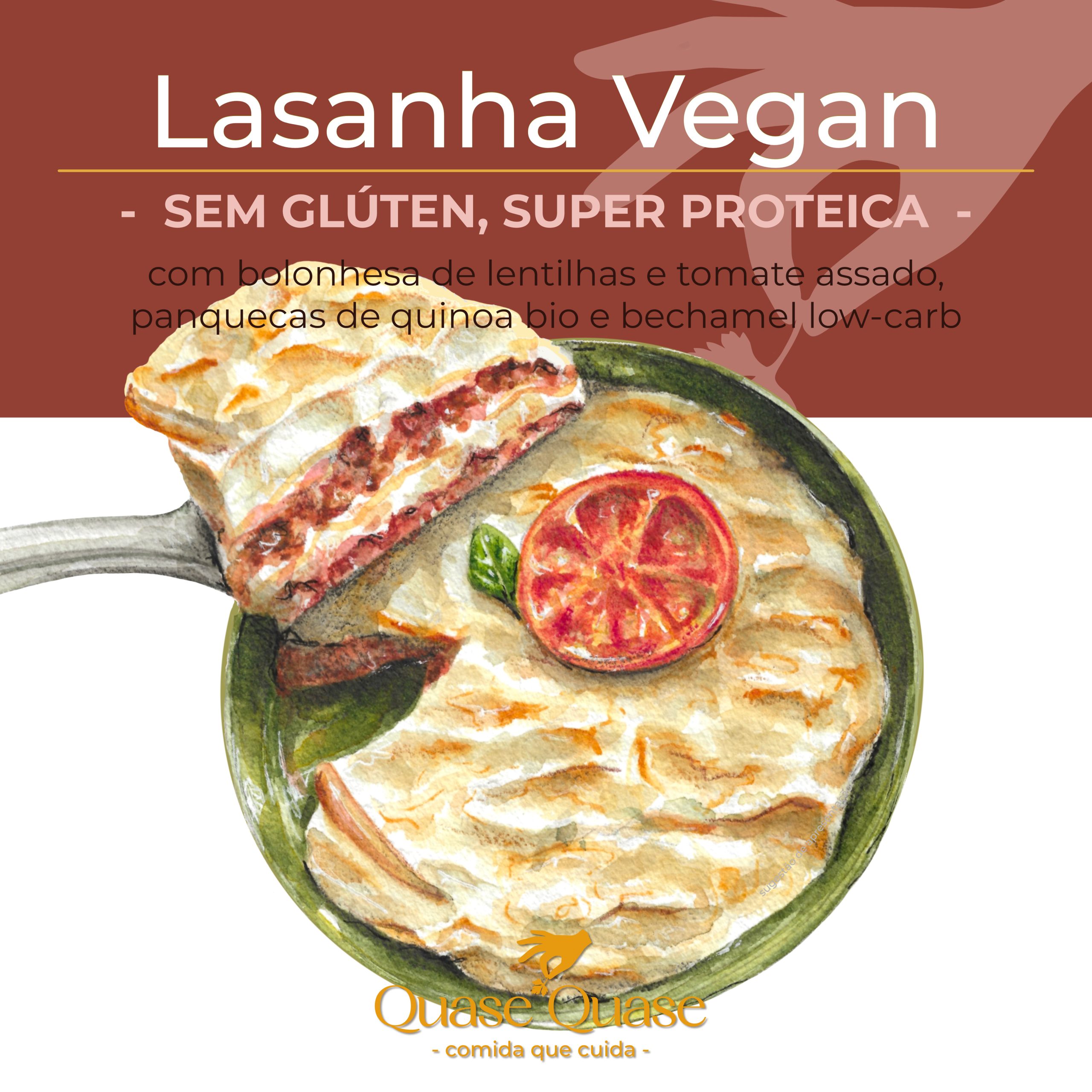 Lasanha vegan