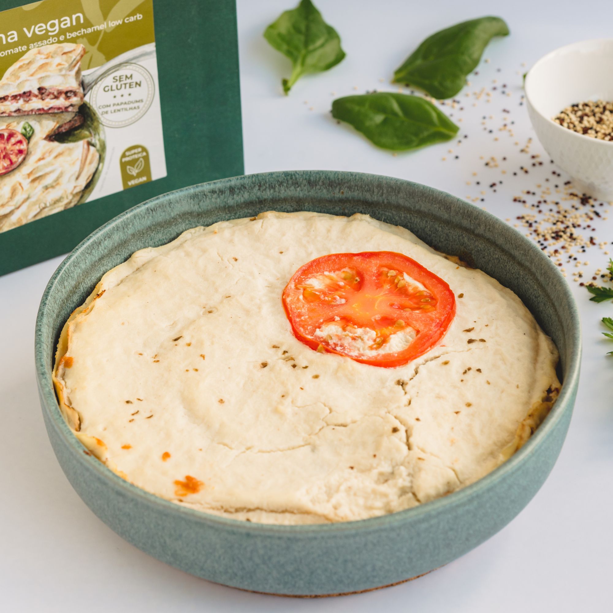 Lasanha vegan